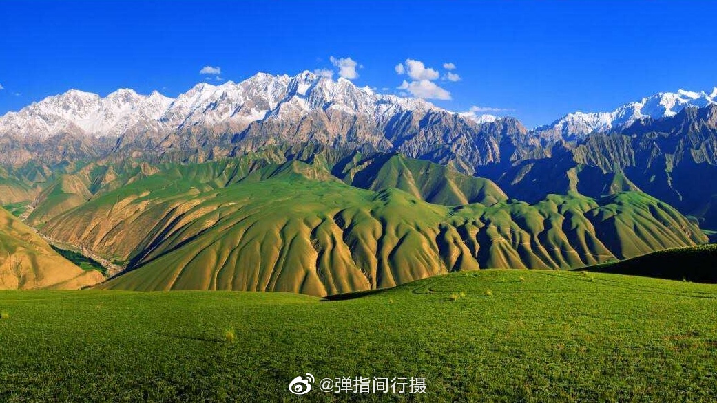 连接新疆和田地区策勒县山区板兰格、喀山、帕卡三个草原的昆仑天路