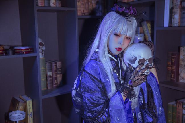 蔷薇少女 和服水银灯 小姐姐真美