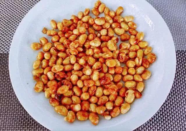 在家也能炸出好吃的黄豆,多加这一步,比买的花生米还香