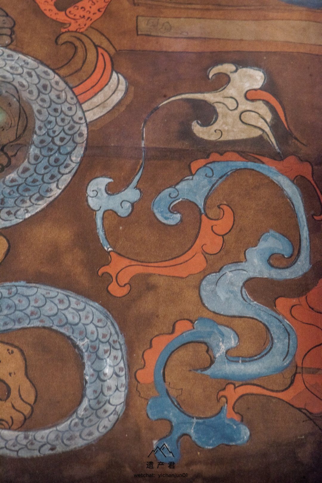 湖南省博物馆藏· 西汉T形帛画|龙都|古人|神话|夫人|月亮_新浪新闻