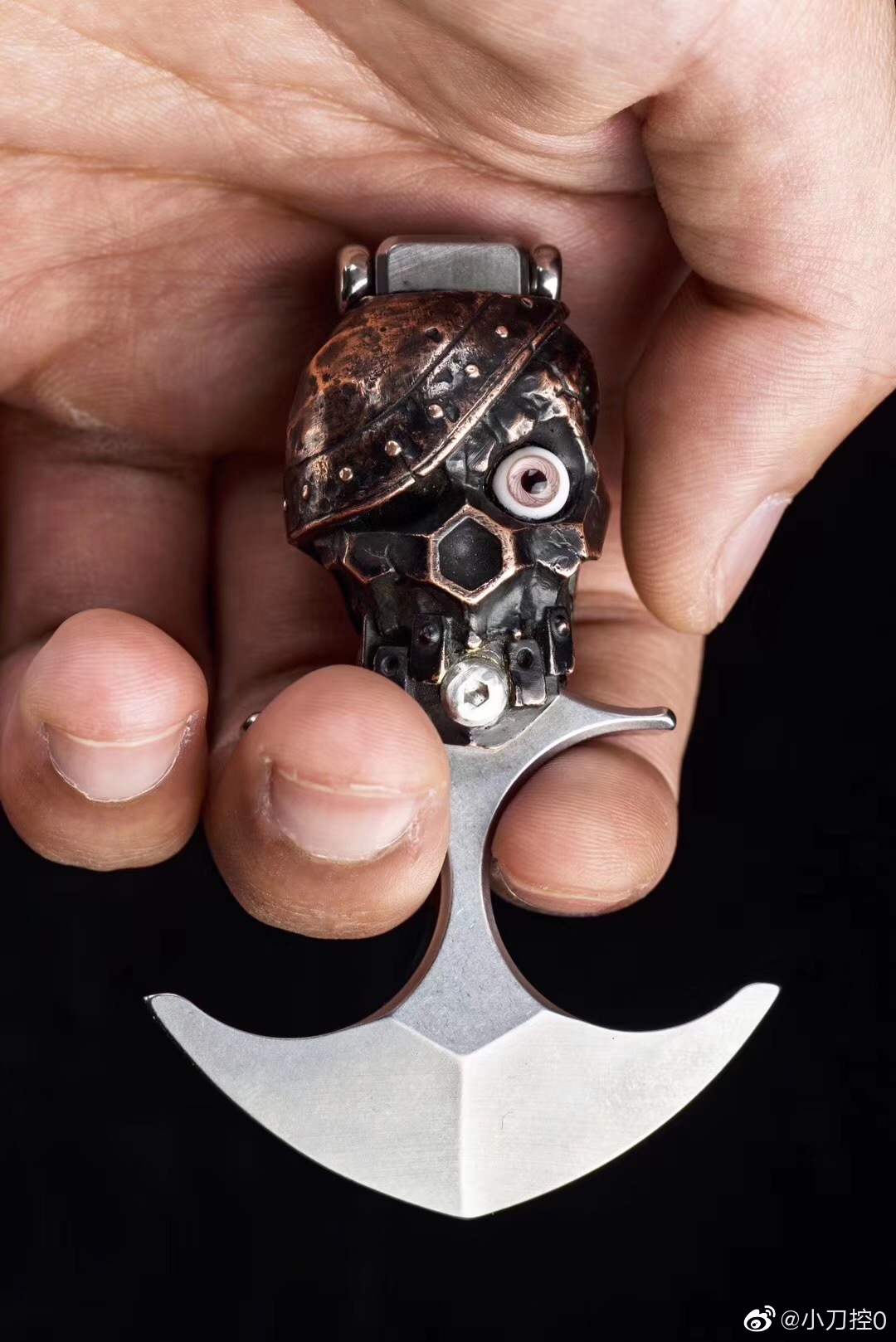 dragon king海盗船紫铜指虎