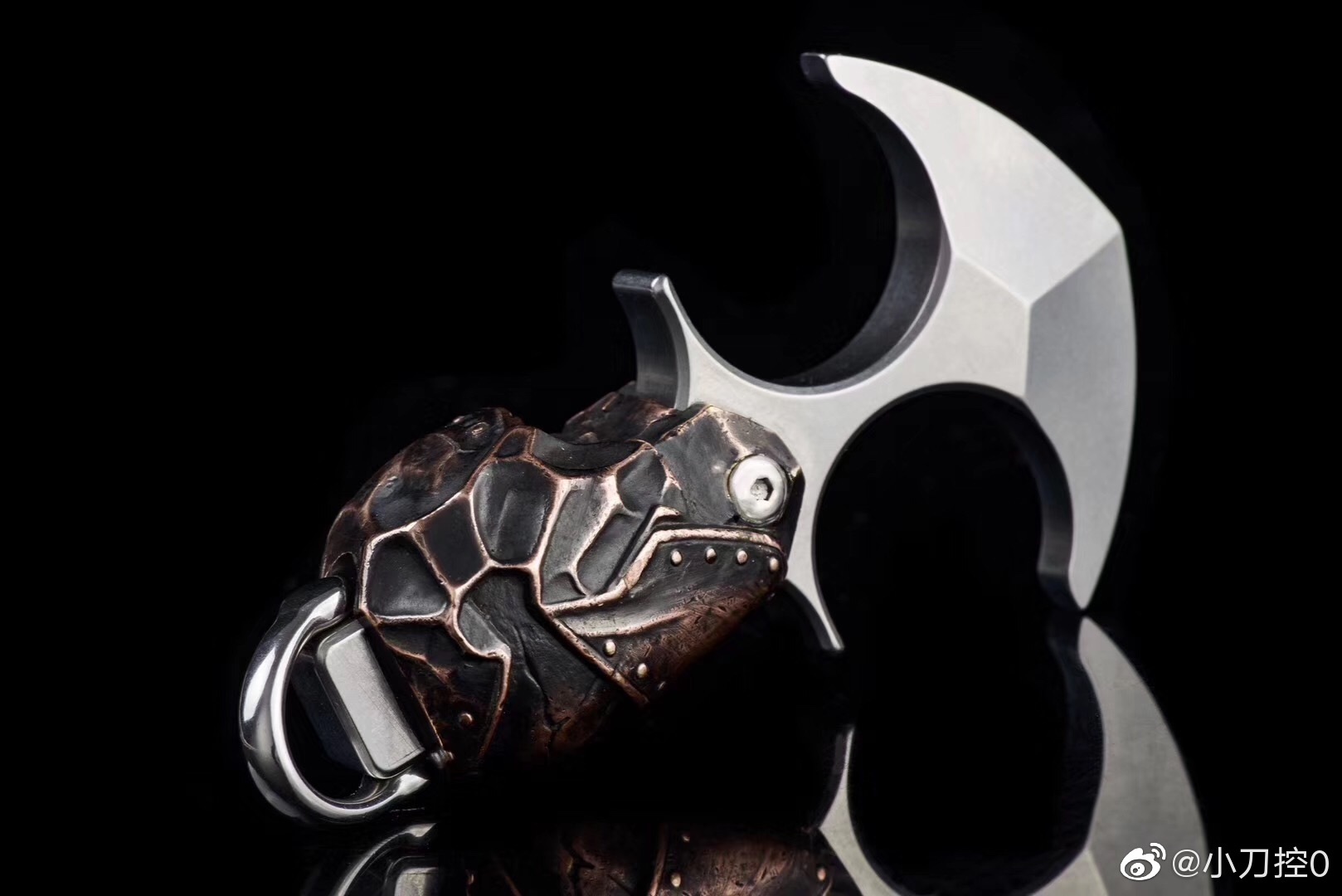 dragon king海盗船紫铜指虎