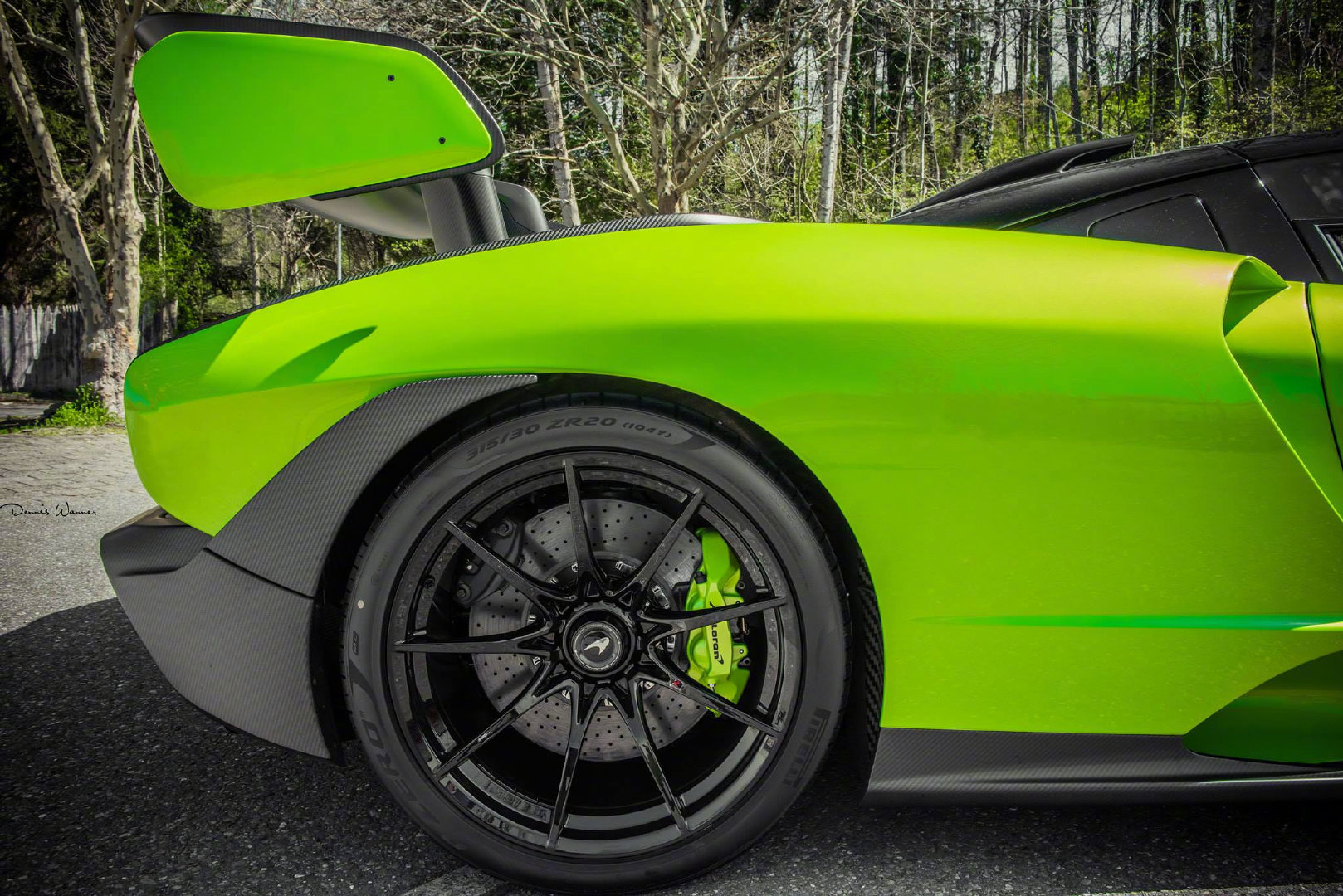 绿色迈凯伦senna[-新浪汽车