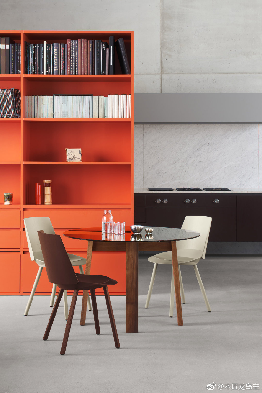 英国建筑师david Chipperfield 为德国家具公司e15创建了一个采用传