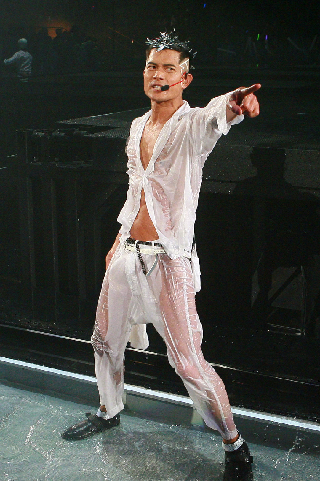 2007年,郭富城《舞林正传》演唱会,湿身造型超经典的