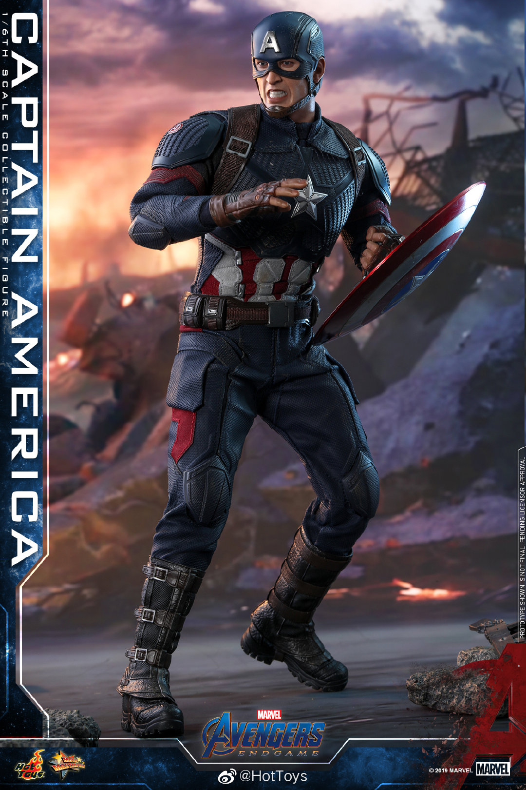 ht的《 》美国队长手办来了