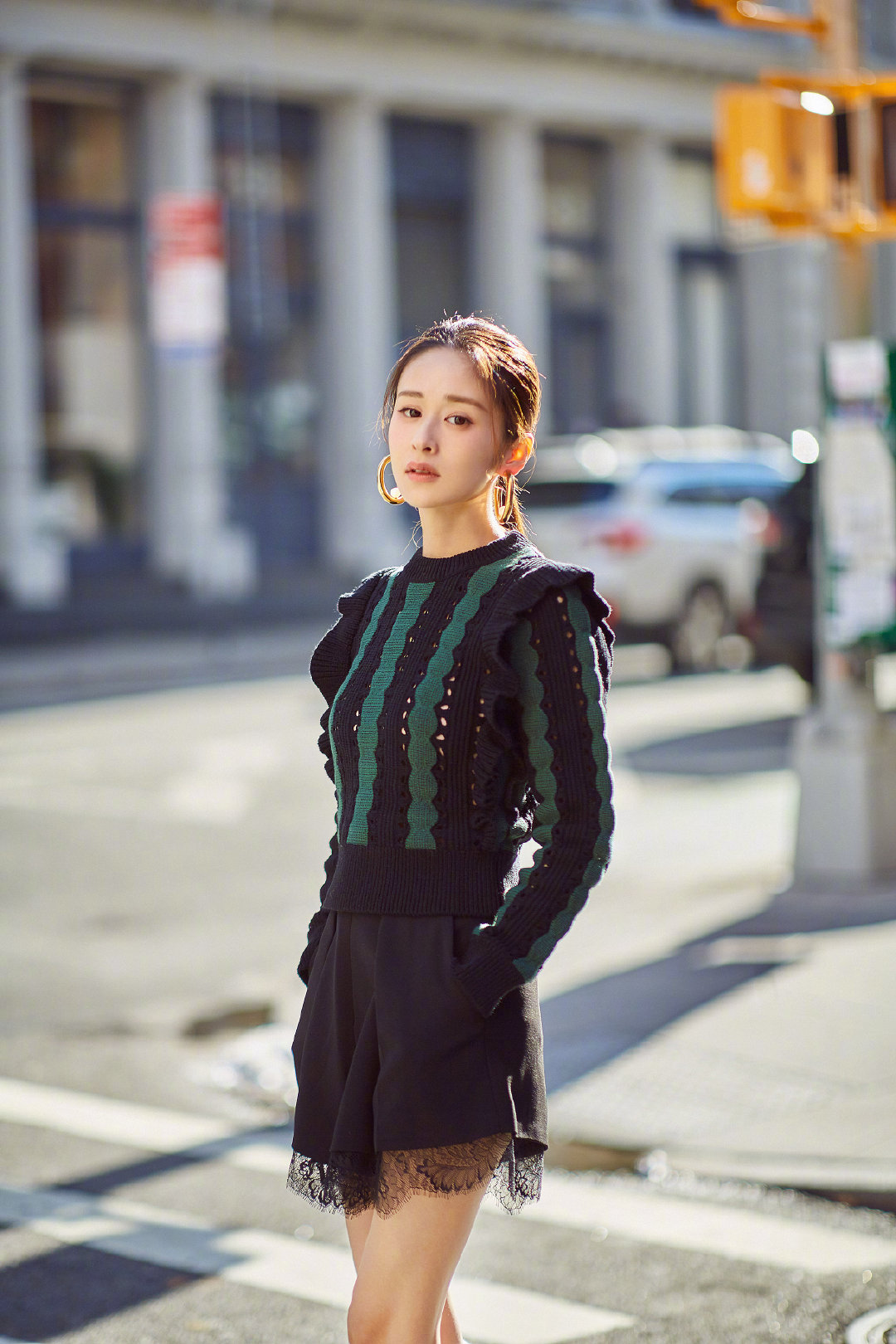 纽约时装周@颖儿yinger 受品牌官方邀请出席纽约时装周 2020ss大