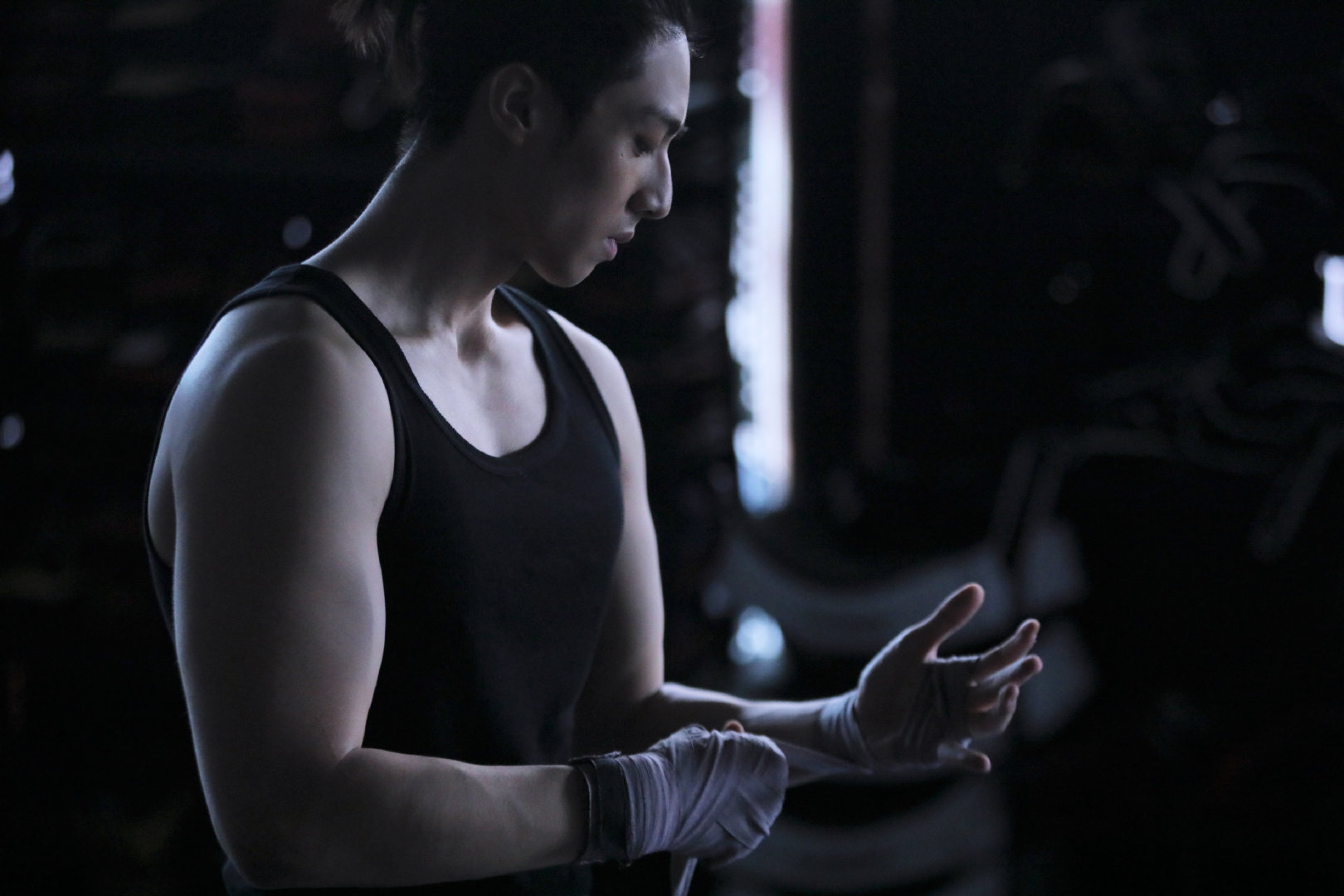 黑金旗下新晋演员@陈靖可chan 最新运动写真上线,照