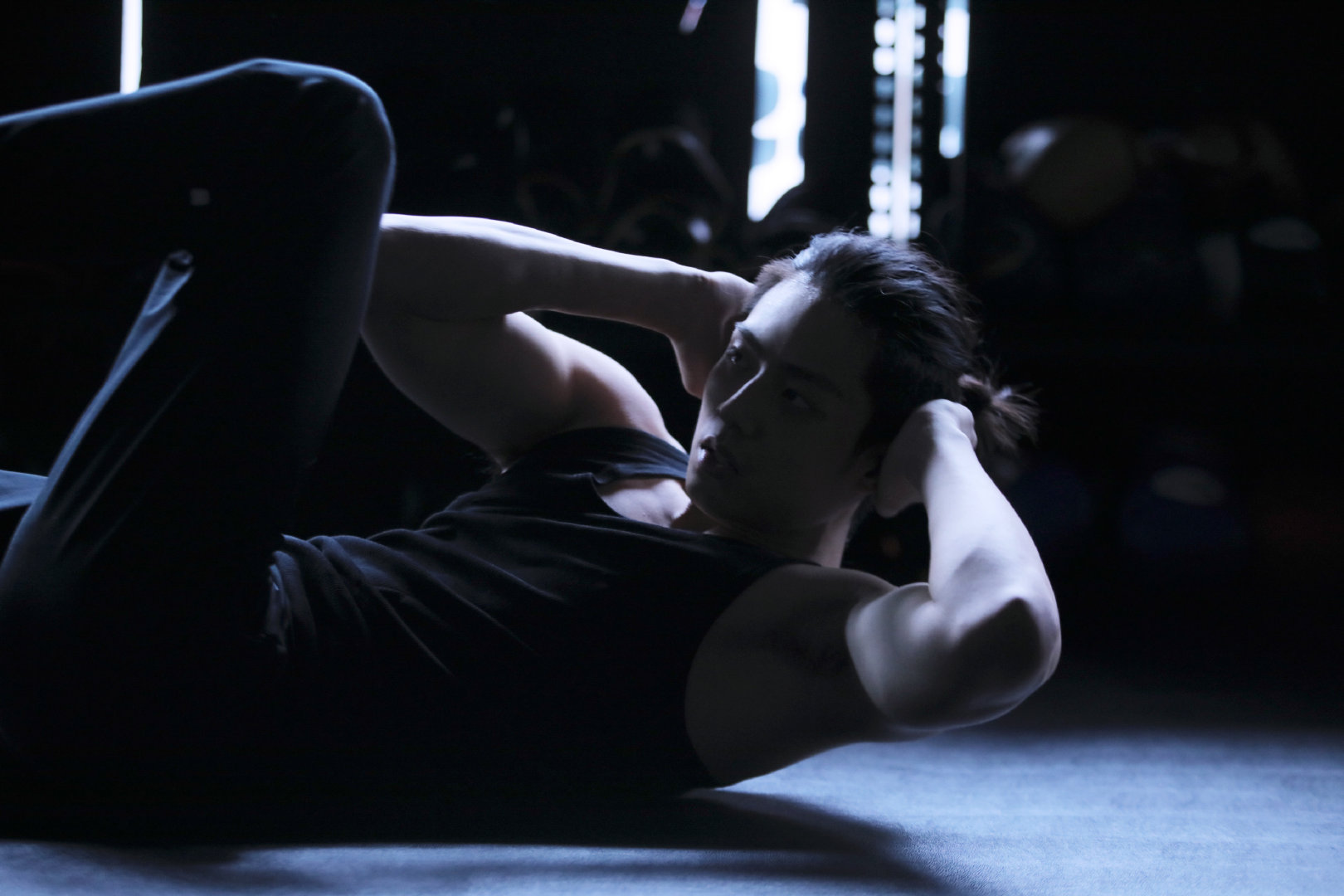 黑金旗下新晋演员@陈靖可chan 最新运动写真上线,照