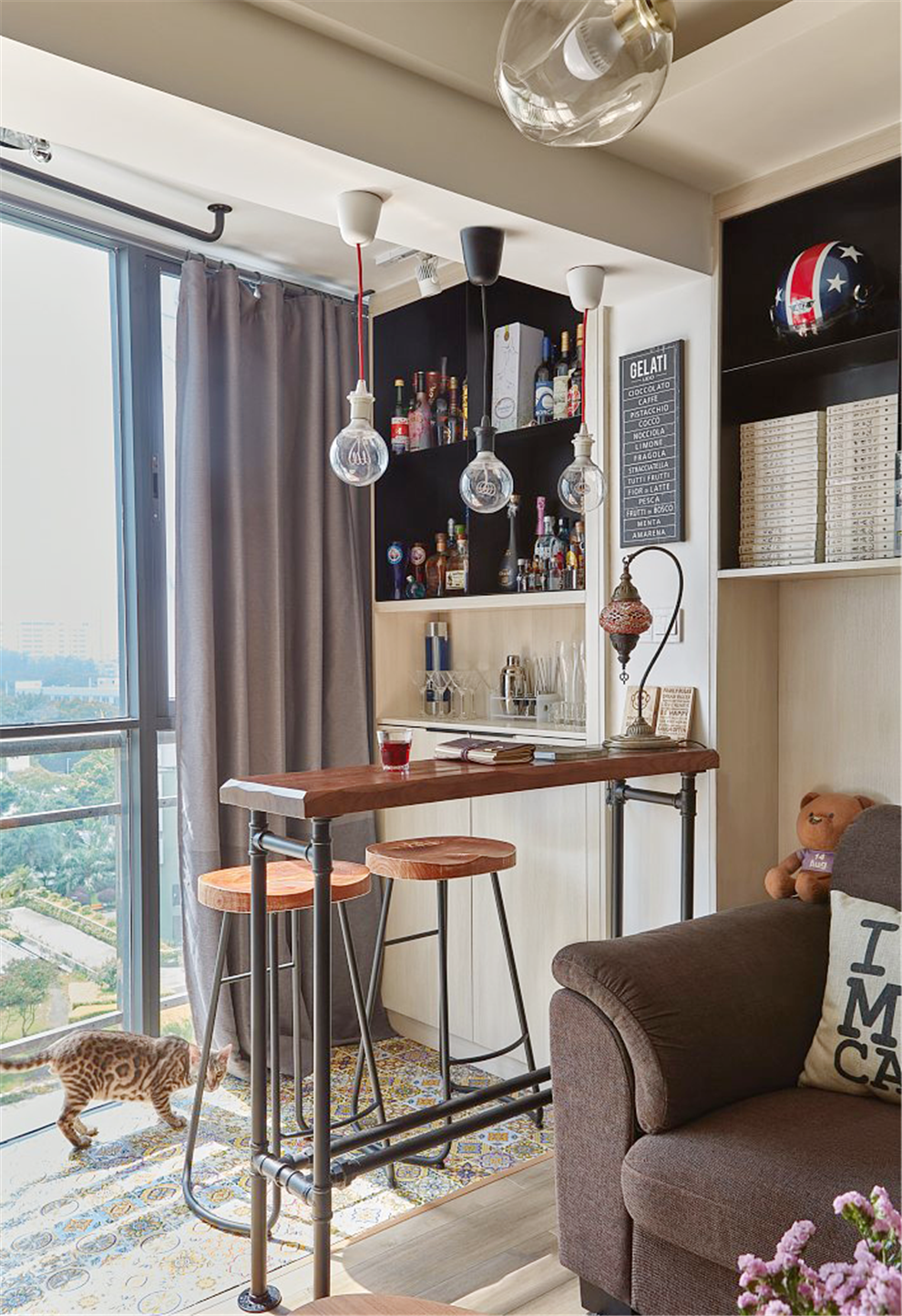 吧台装修攻略:想为生活增添情趣?这四个类型吧台设计了解一下!