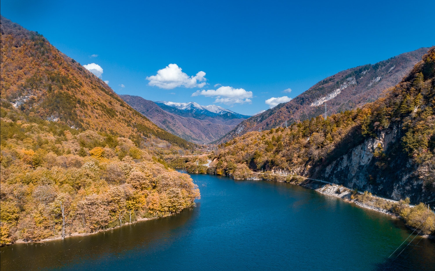 秦岭被称为中国的南北分界线,这里崇山峻岭千沟万壑