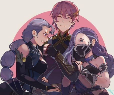 花木兰和兰陵王纷纷喝了药水后,居然互换了性别,兰陵王变成女人,花