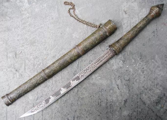 百炼钢化作绕指柔缅刀成为收藏界新宠