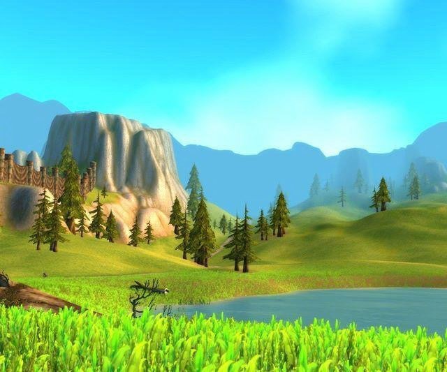 我最想穿越的游戏当然是《魔兽世界》,最想看一眼莫高雷美丽的风景