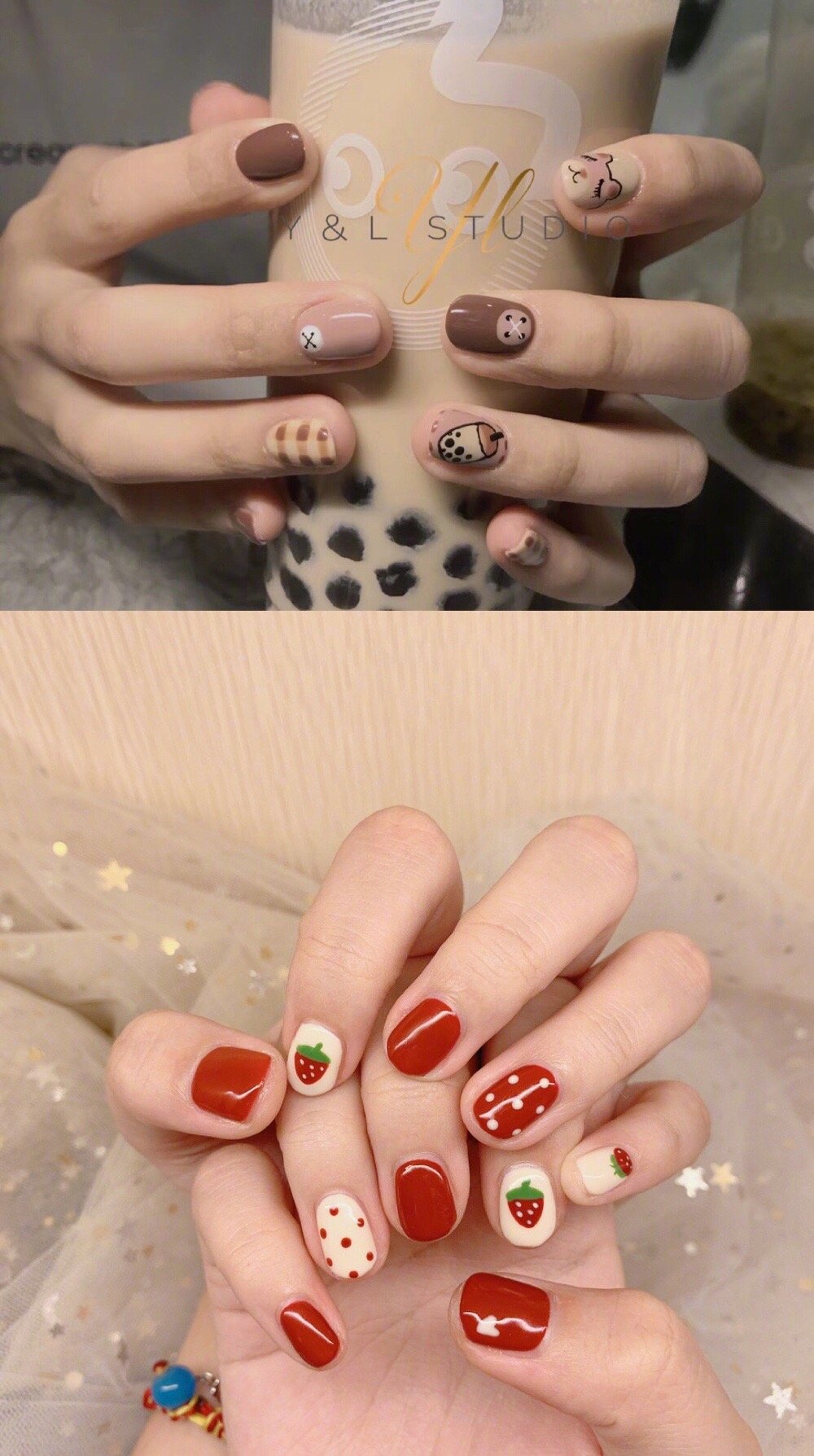 种草18款冬日美甲参考