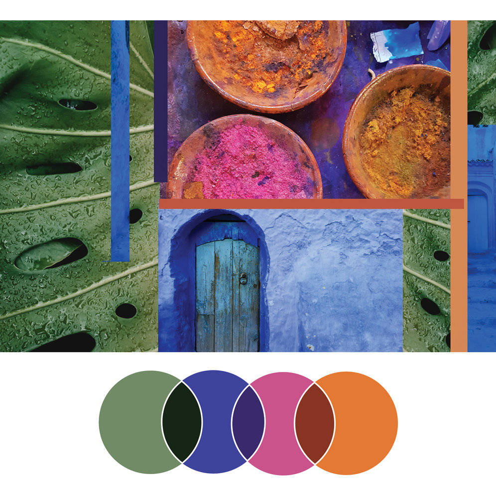 漂亮的色彩搭配微博美学