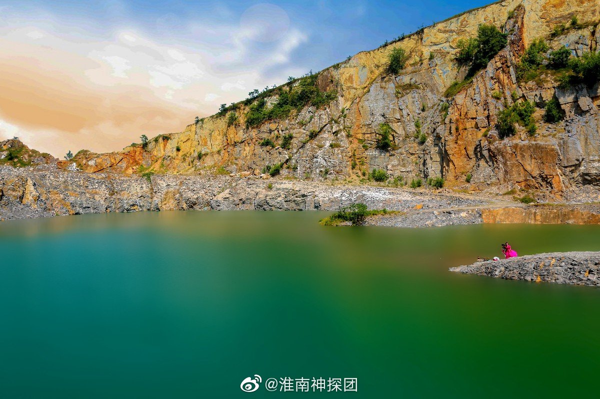 在淮南,夏天必须要去打卡的景点——九龙岗龙池!(拍摄者