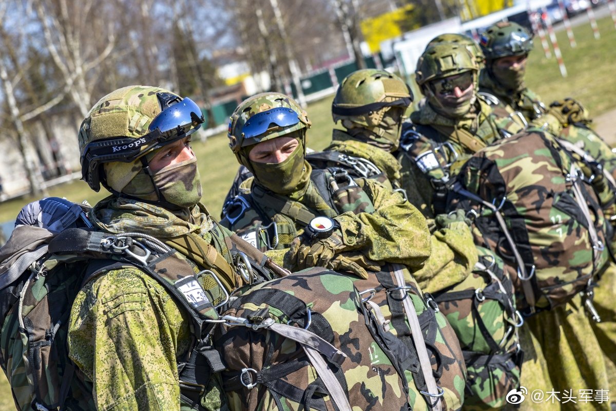 在俄罗斯普斯科夫举行的"国际军事竞赛-2019"框架下的特种部队参加