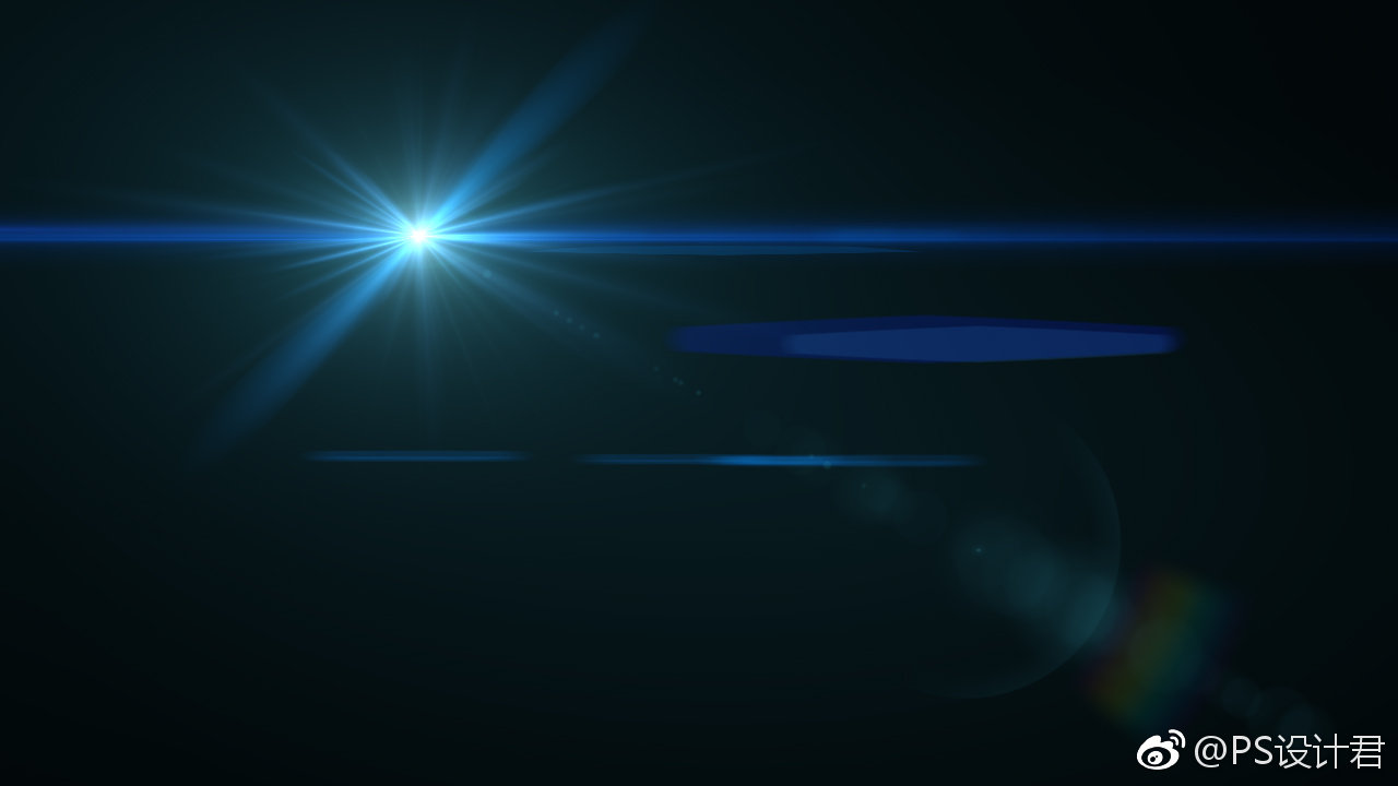 PS光晕合成光效制作方法 用PS如何做水和夜景光晕效果