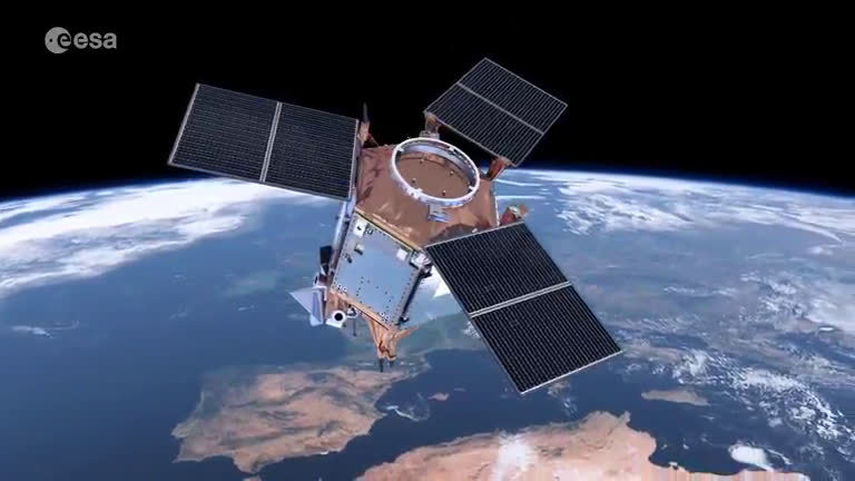 欧空局的sentinel-5p是个用来做大气监测的对地遥感卫星