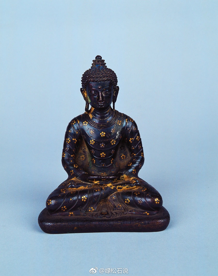辽宁省博物馆·佛像|铜鎏金|阿閦佛|布顿_新浪网