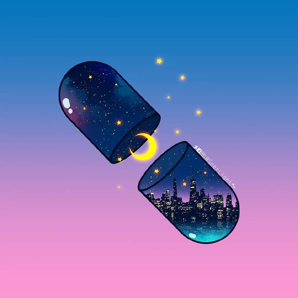 夏日气泡水插画crseerlight