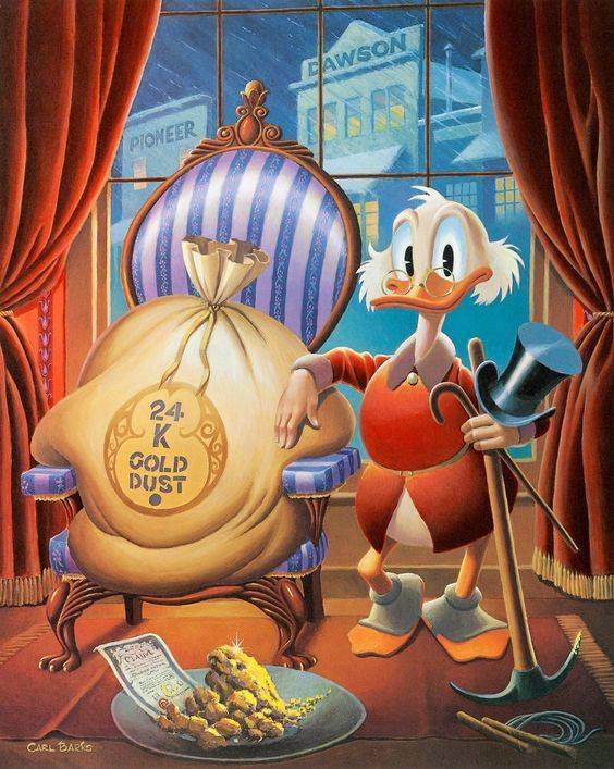 史高治麦克达克scroogemcduck是迪士尼创作的经典动画角色之一