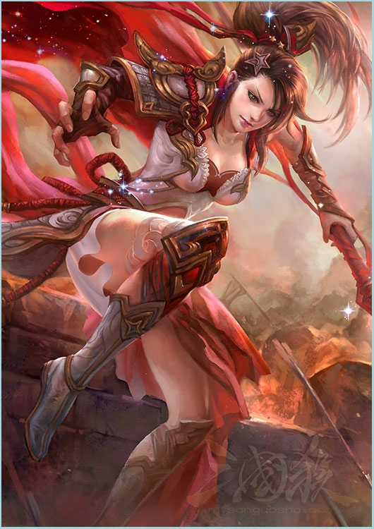 三国杀万花凋落尽壹梅独傲霜盘点游戏中最强的5位女武将