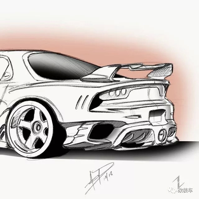 为马自达rx7加入现代化设计换掉经典尾灯却引发争议