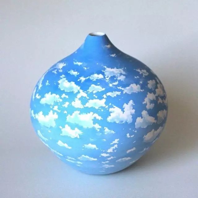 干净纯粹陶瓷绘画 by:niharika hukku