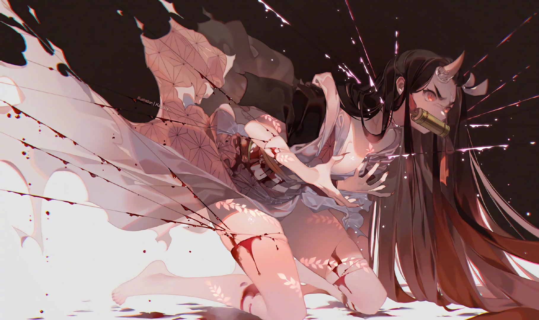 鬼灭之刃同人插画插画师 河cy_高清图集_新浪网