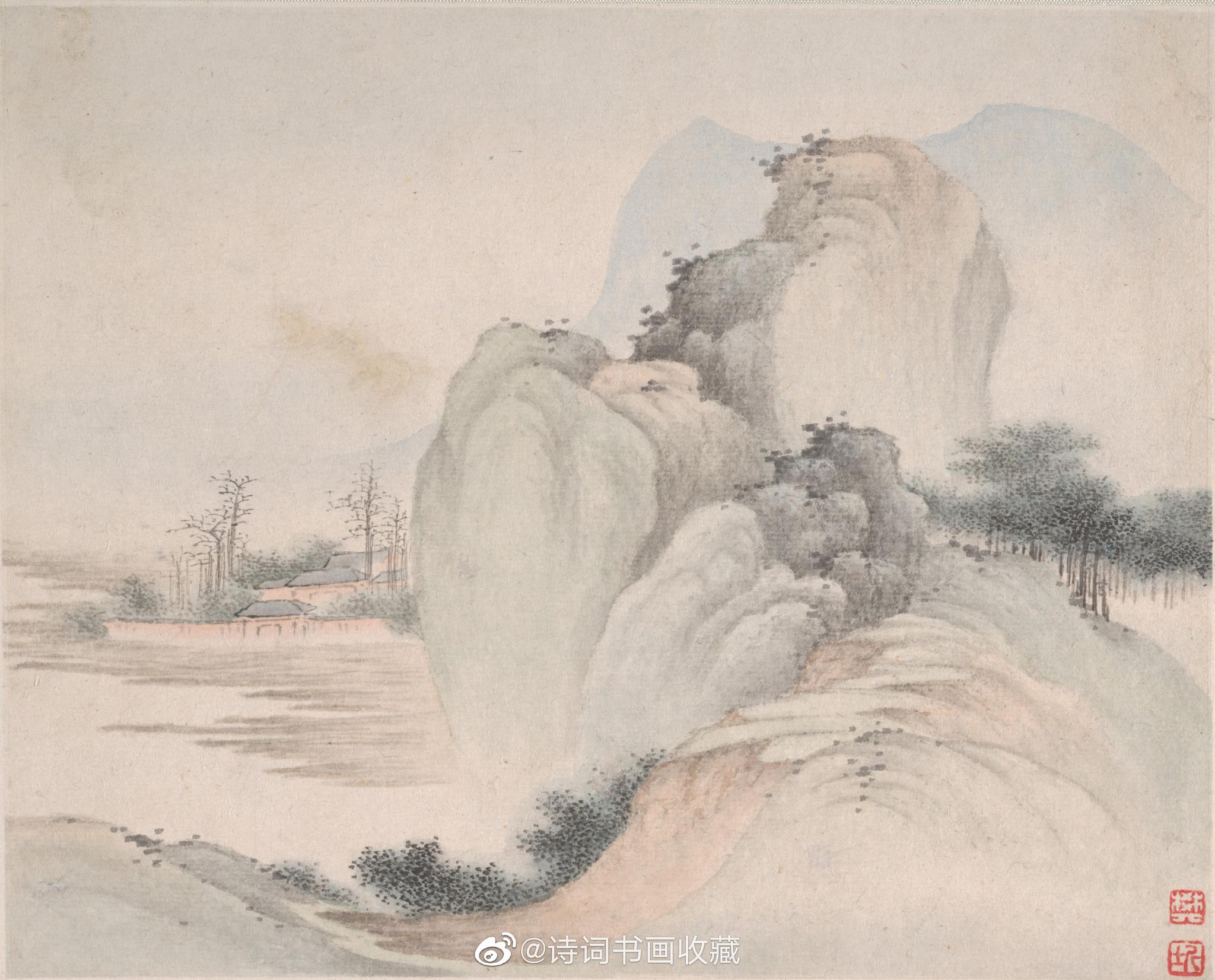 清代画家樊圻《山水册页》(十六开)欣赏_高清图集_新浪网