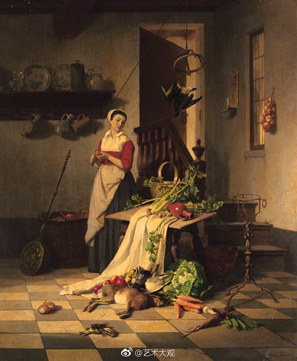 十八世纪殴洲风俗画 | 比利时艺术家弗洛伦特·威廉姆斯(florent