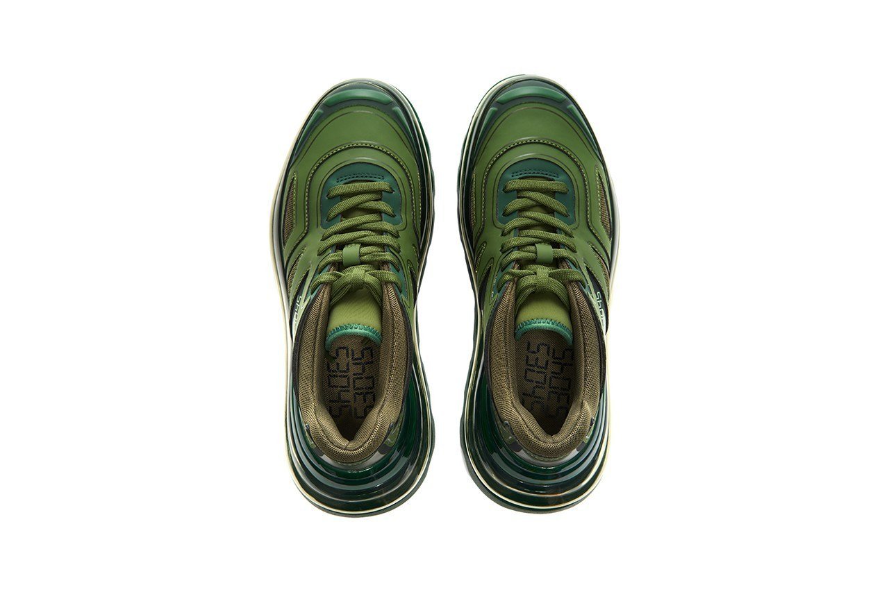 shoes 53045 复古运动鞋 bumpair 全新green gaint配色