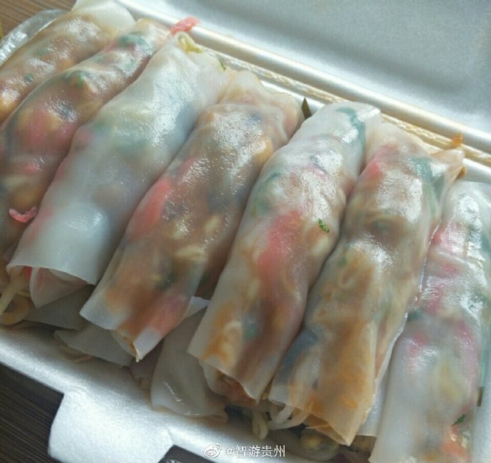 到贵州安顺不吃小裹卷的吃货不是好吃货