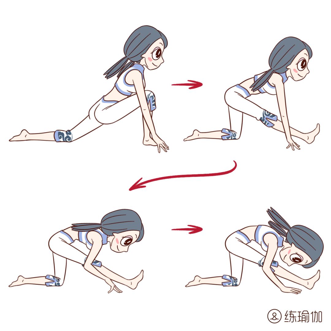 开胯收阴, 扫除骨盆毒素, 滋养肾部促进人全身血液