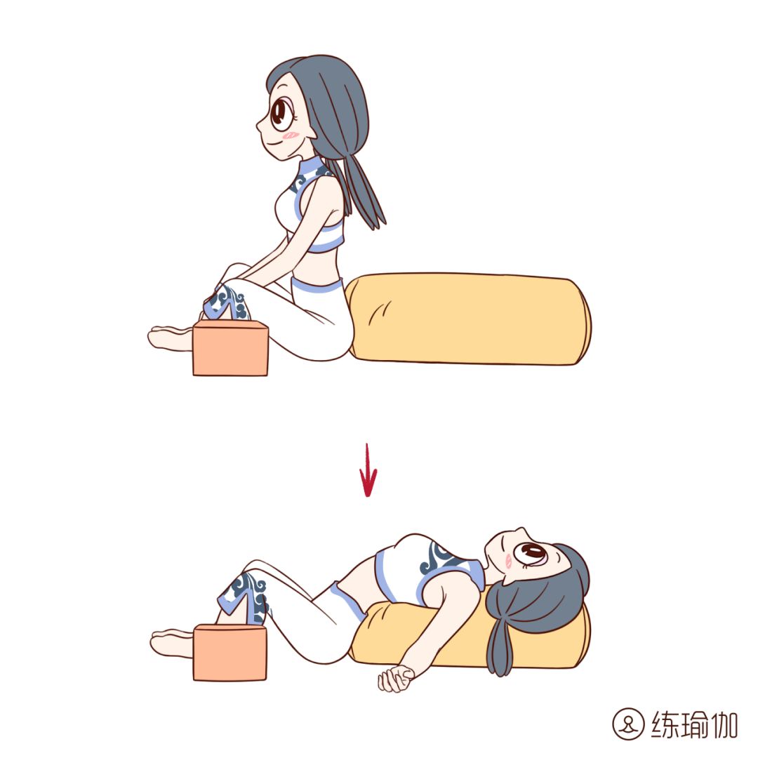 开胯收阴, 扫除骨盆毒素, 滋养肾部促进人全身血液循环, 排杂质