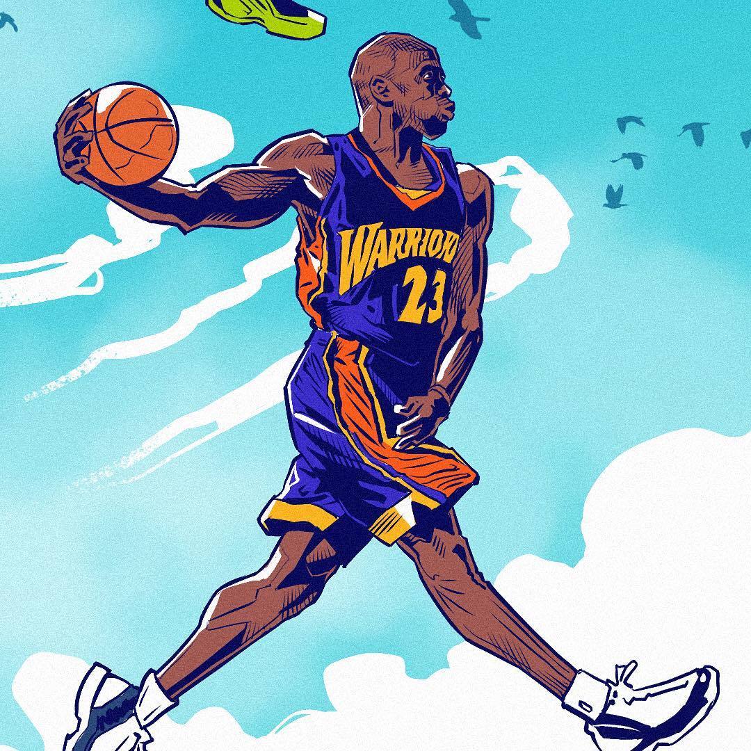 漫画版nba扣篮大赛经典时刻这组图太赞了bambambam99