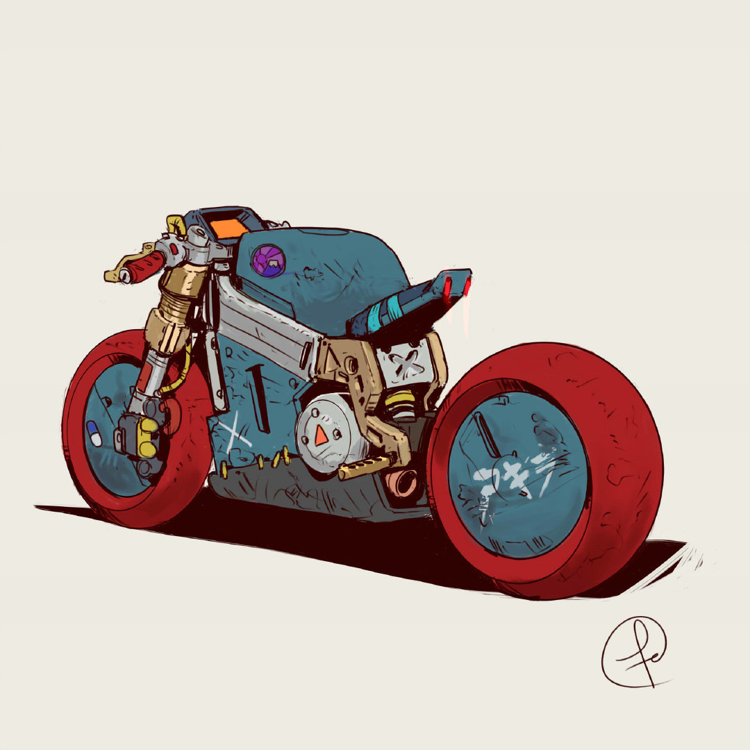 一组车车插画委内瑞拉插画师fernandocorrea
