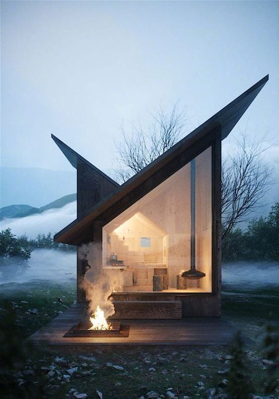 风格独特的建筑设计。