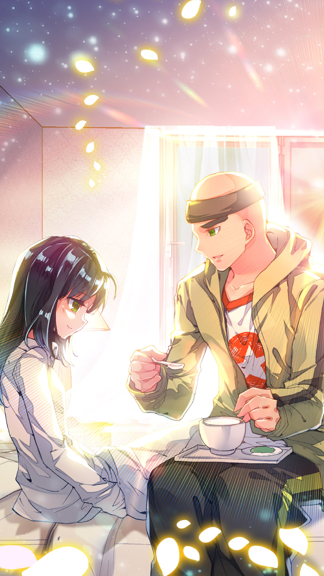 七夕限定福利多对cp甜蜜双人高清壁纸奉上组徐三石x江楠楠霍雨浩