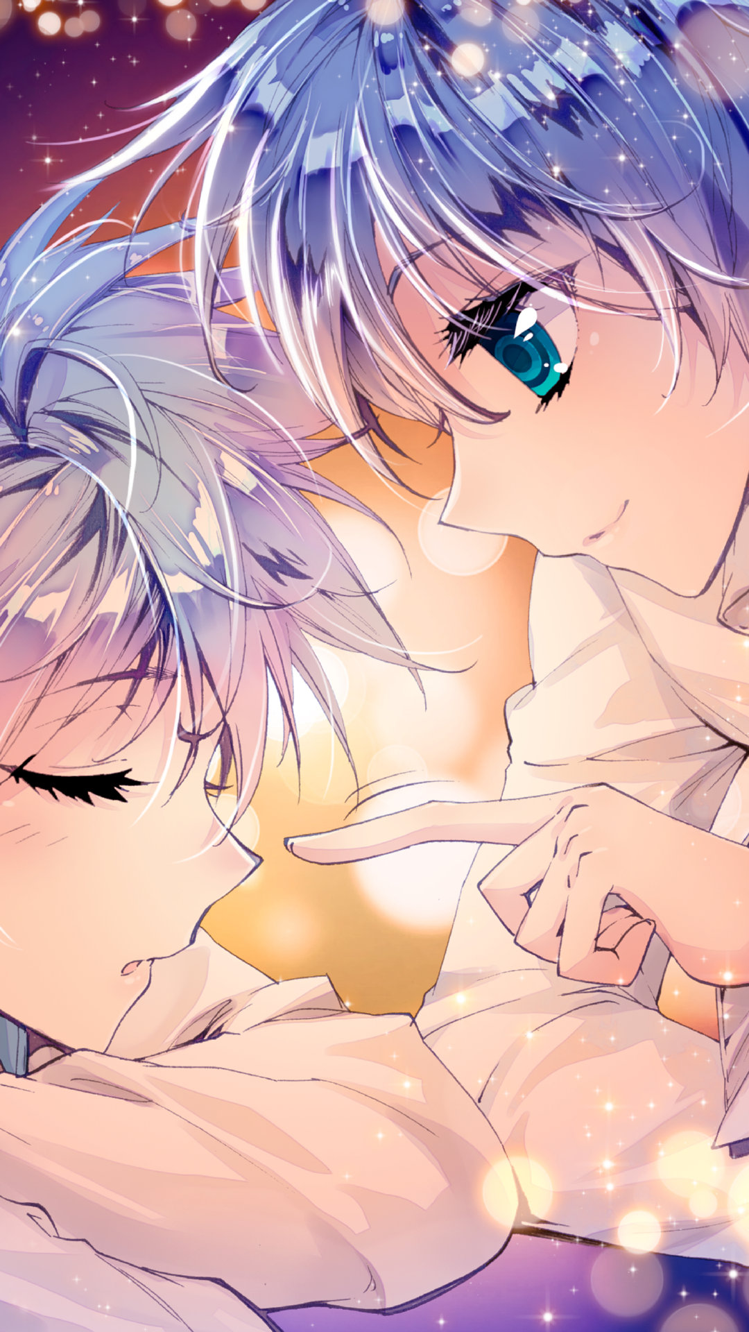 七夕限定福利多对cp甜蜜双人高清壁纸奉上组徐三石x江楠楠霍雨浩