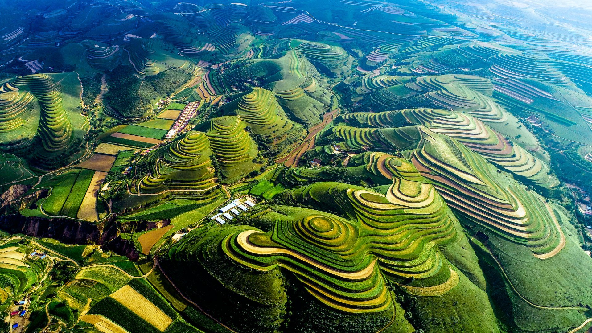 在甘肃环县人们印象中的陕甘宁老少边穷早己不复存在所到之处