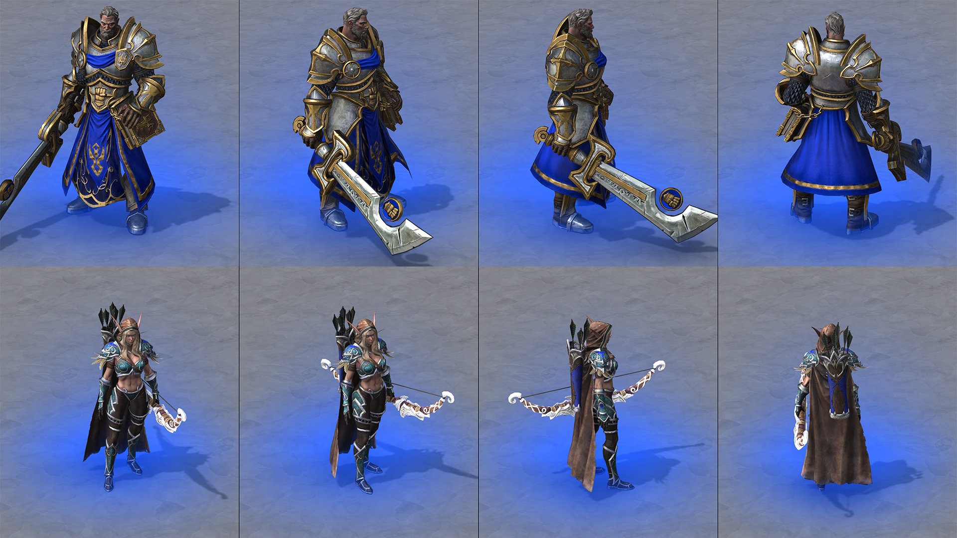 魔兽争霸3重制版部分英雄模型,都是那么熟悉