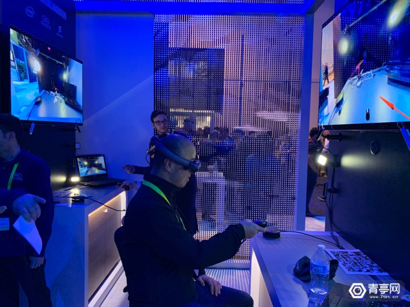 ces2019mimesys演示全息会议方案借助6dof容积摄影技术