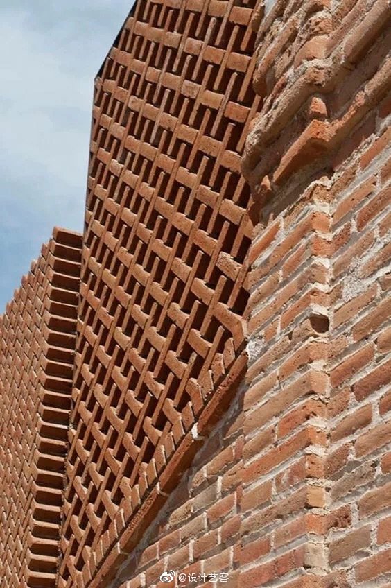 建筑设计,砖墙的艺术.