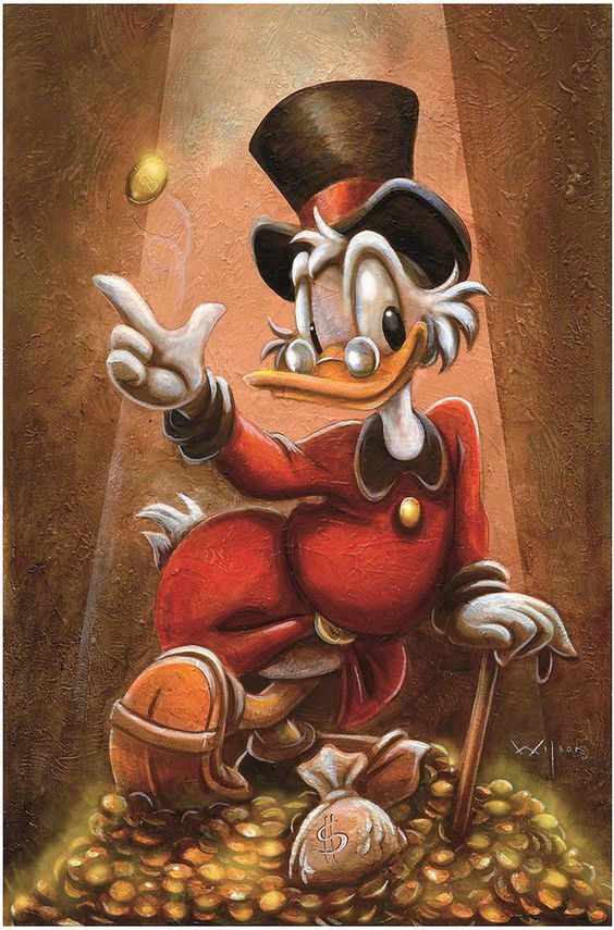 史高治麦克达克scroogemcduck是迪士尼创作的经典动画角色之一