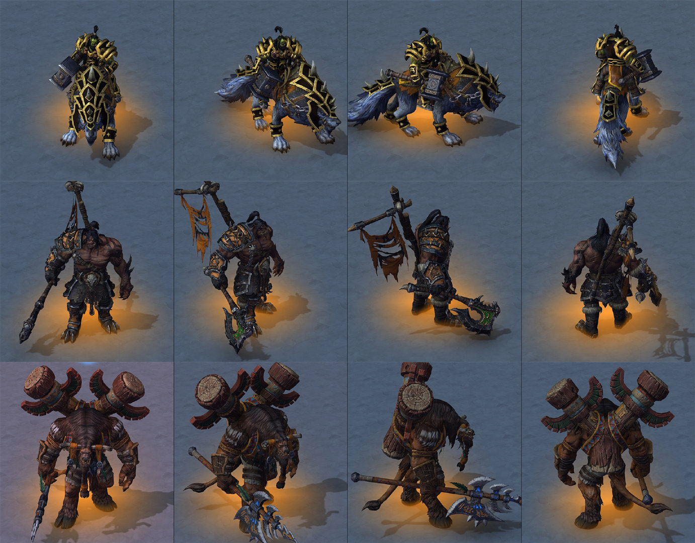 魔兽争霸3重制版部分英雄模型,都是那么熟悉