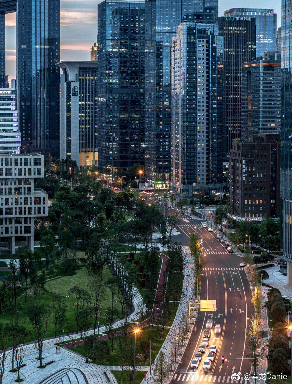 成都市武侯区城建欣赏,你们觉得可以跟东京纽约比一比吗