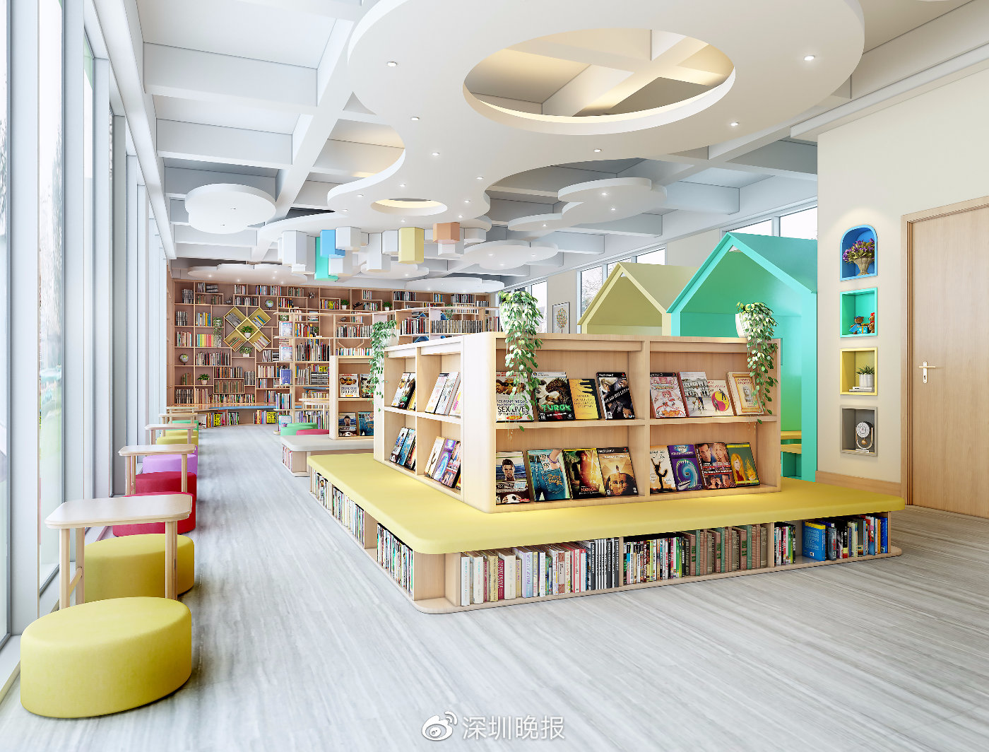 ReadingBus儿童绘本阅读馆 公共空间设计|摄影|环境/建筑摄影|筑像摄影 - 原创作品 - 站酷 (ZCOOL)